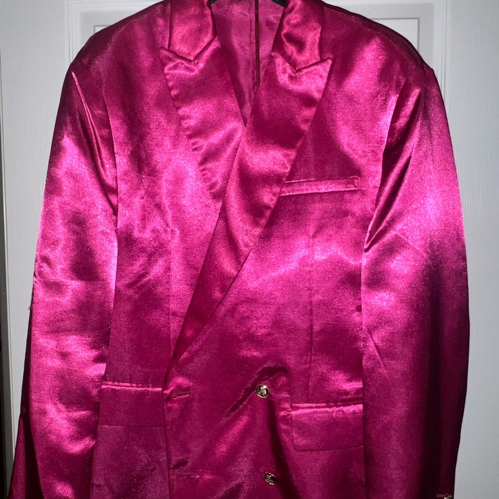Metallic Pink Men’s Blazer